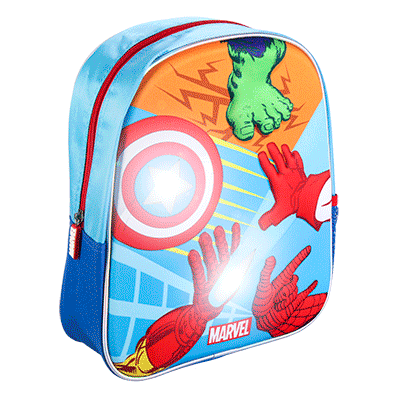 Marvel Avengers - 3D Rucksack mit Licht 31 cm Marvel Avengers - 3D Rucksack mit Licht 31 cm